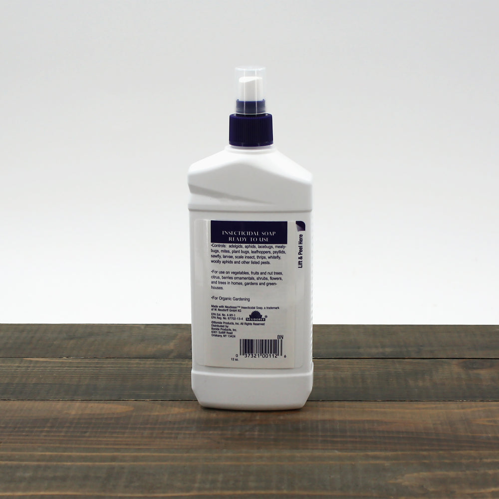 Bonide Insecticidal Soap Spray back description