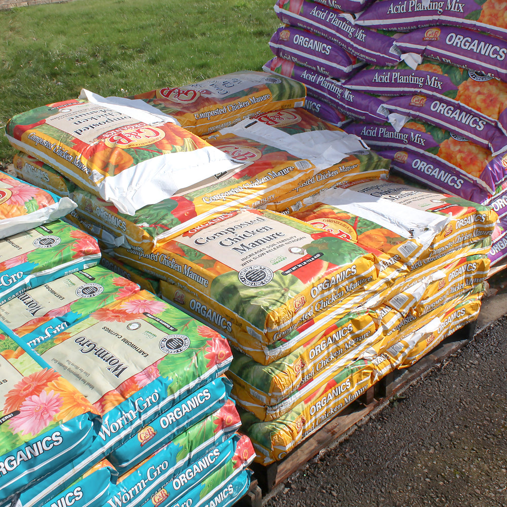 Kellogg Gardner and Bloome G&B Organics Composted Chicken Manure 30 lb