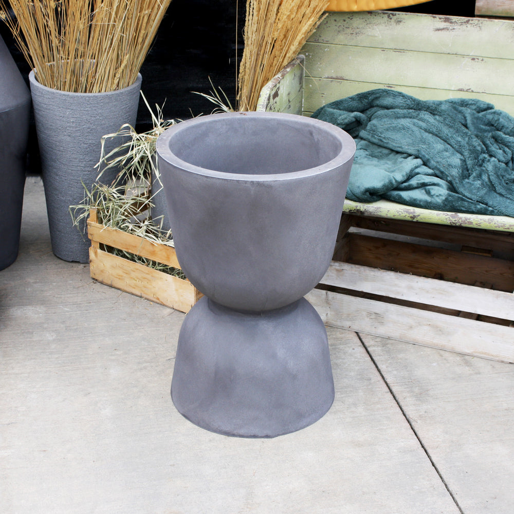 Reversible Round Planter by Japi 17 inch