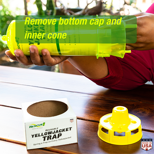 Yellow Jacket Trap Reusable by Rescue